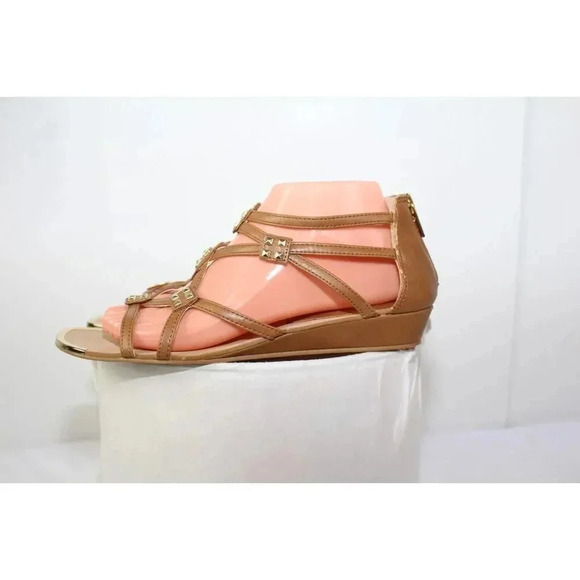 ISOLA beige open toe ladies wedge shoes size 9 - Picture 7 of 12